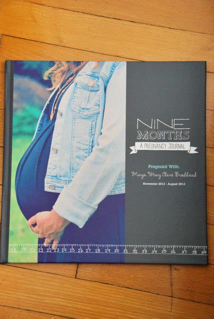 pregnancy picture book|Pregnancy Photo Albums 